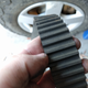 The old timing belt looks brand freaking new